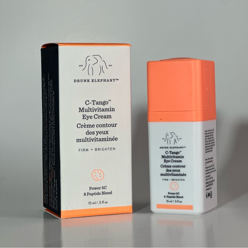 Drunk Elephant C-Tango Eye Cream - Vibrant Orange